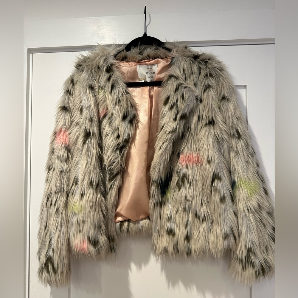 Seen Worn Kept Faux Fur Jacket